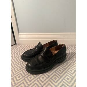 Gianvito Rossi Argo Black Loafers